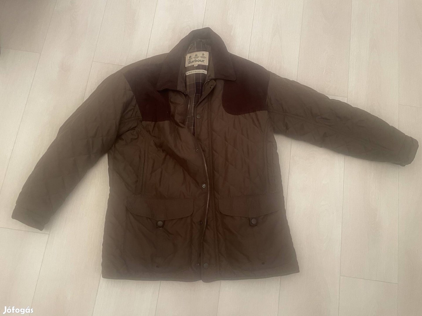 Barbour steppelt kabát XL