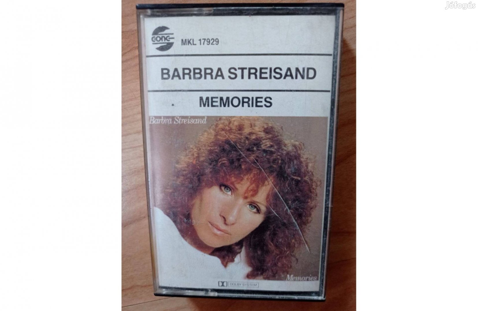 Barbra Streisand audiokazetta - Memories Éjfél c. dal