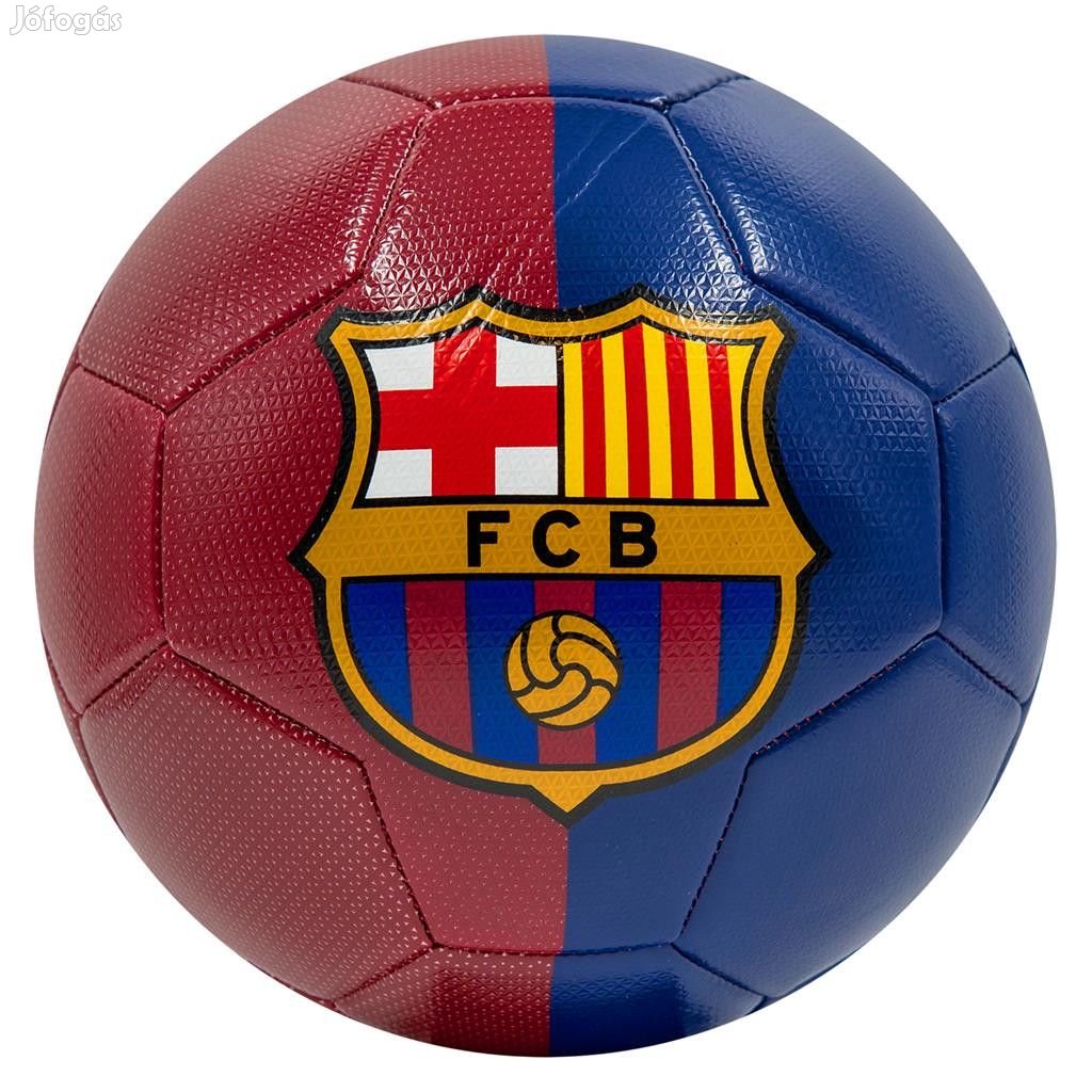 Barcelona labda camo kék-piros 5-ös