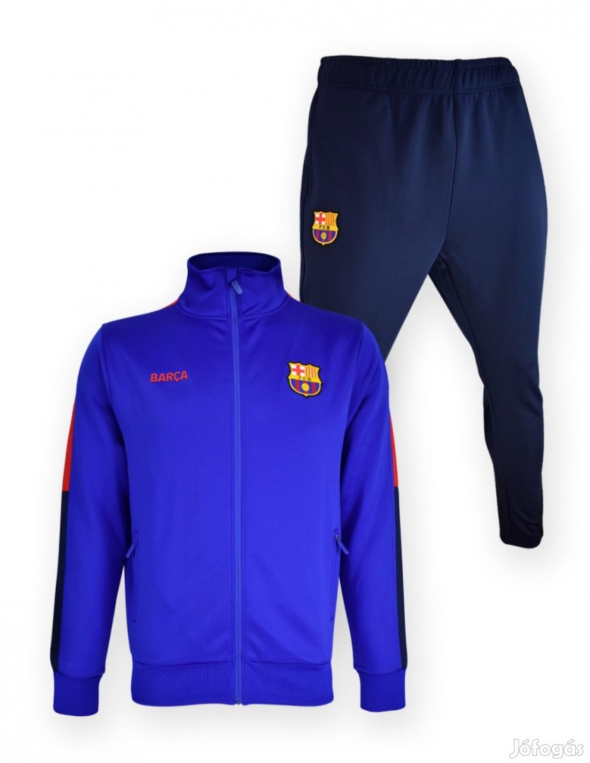 Barcelona melegítő garnitúra felnőtt BLUE
