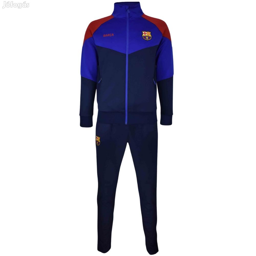 Barcelona melegítő garnitúra felnőtt Navy