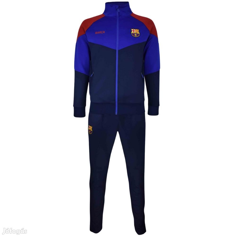 Barcelona melegítő garnitúra felnőtt Navy