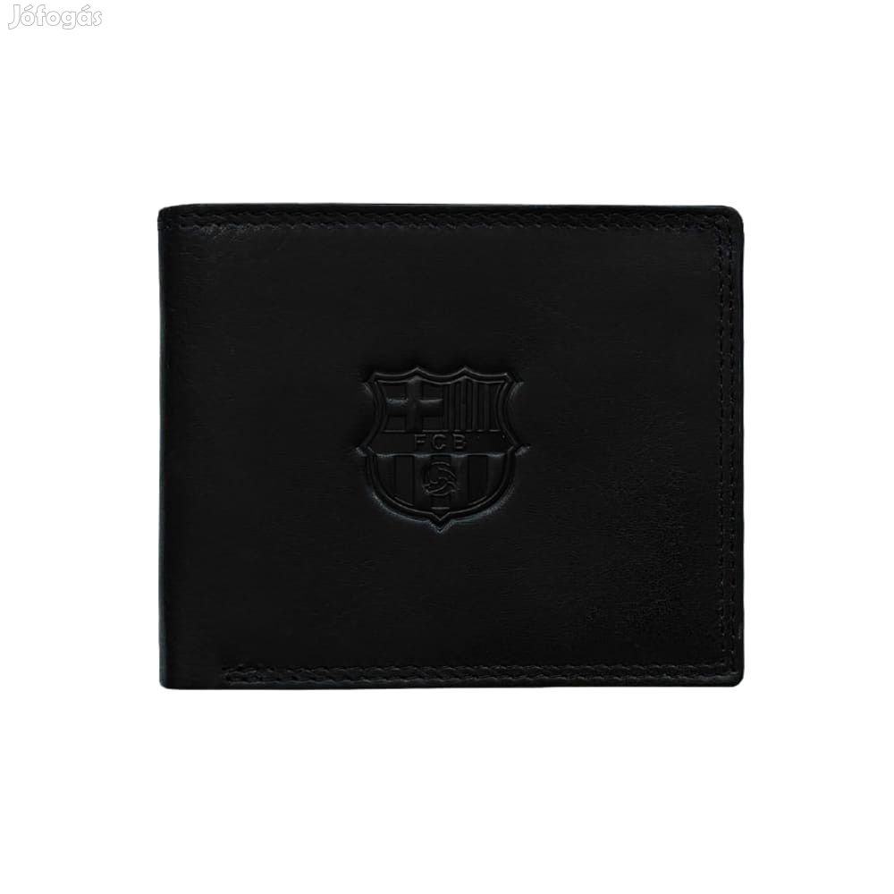 Barcelona pénztárca bőr fekete MBHF02486NE