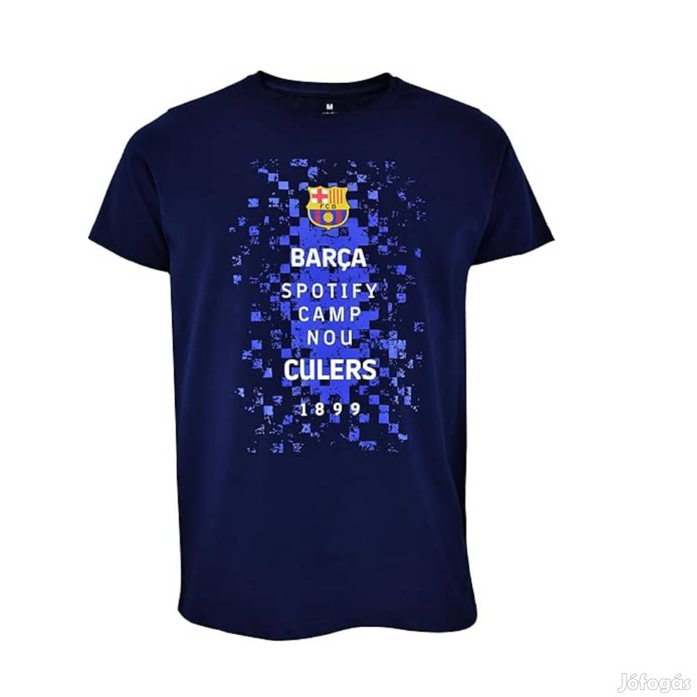 Barcelona póló gyerek LOGOS s.kék