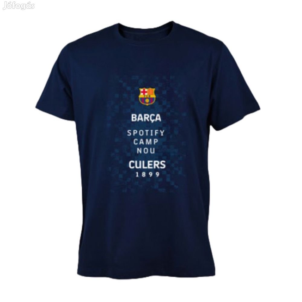 Barcelona póló gyerek LOGOS s.kék