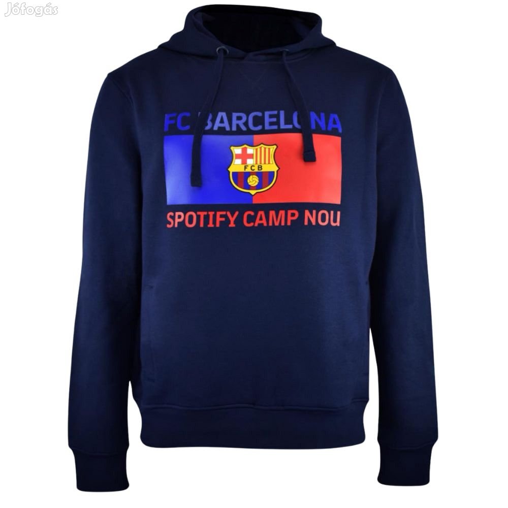 Barcelona pulóver felnőtt kapucnis Camp Nou