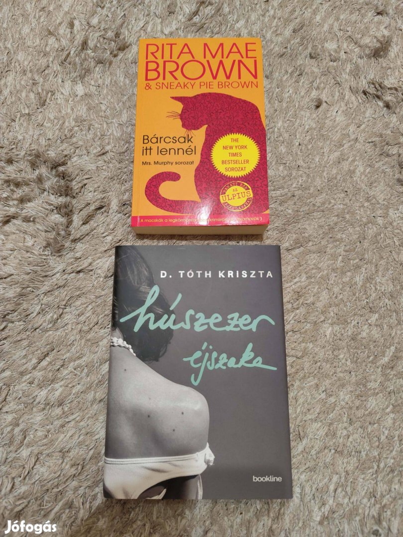 Bárcsak itt lennél és húszezer éjszaka könyvek együtt