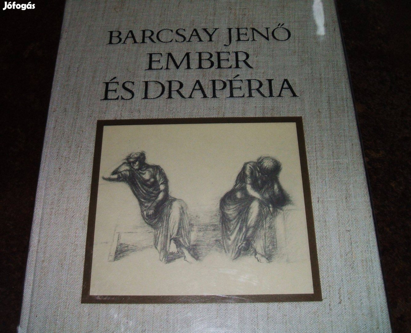 Barcsay Jenő: Ember és drapéria c. könyve