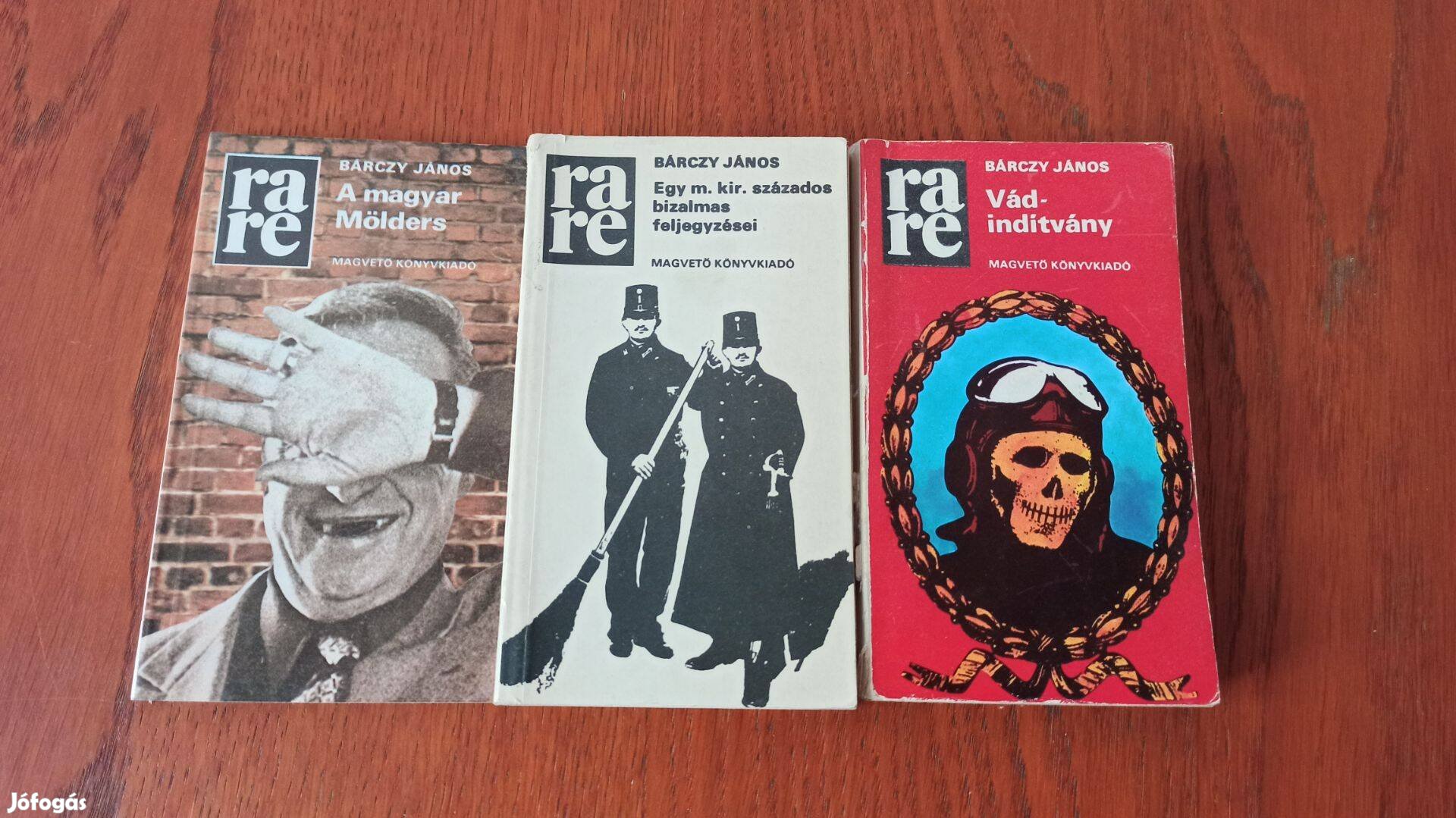 Bárczy János könyvcsomag 3 db könyv