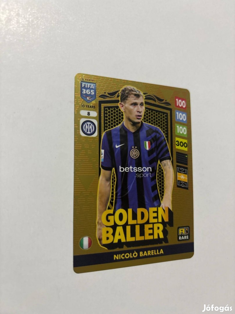 Barella Rare Focis kártya Panini 2025