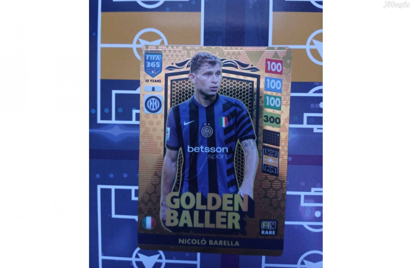 Barella (Inter) Fifa 365 2025 Golden Baller Top Master kártya