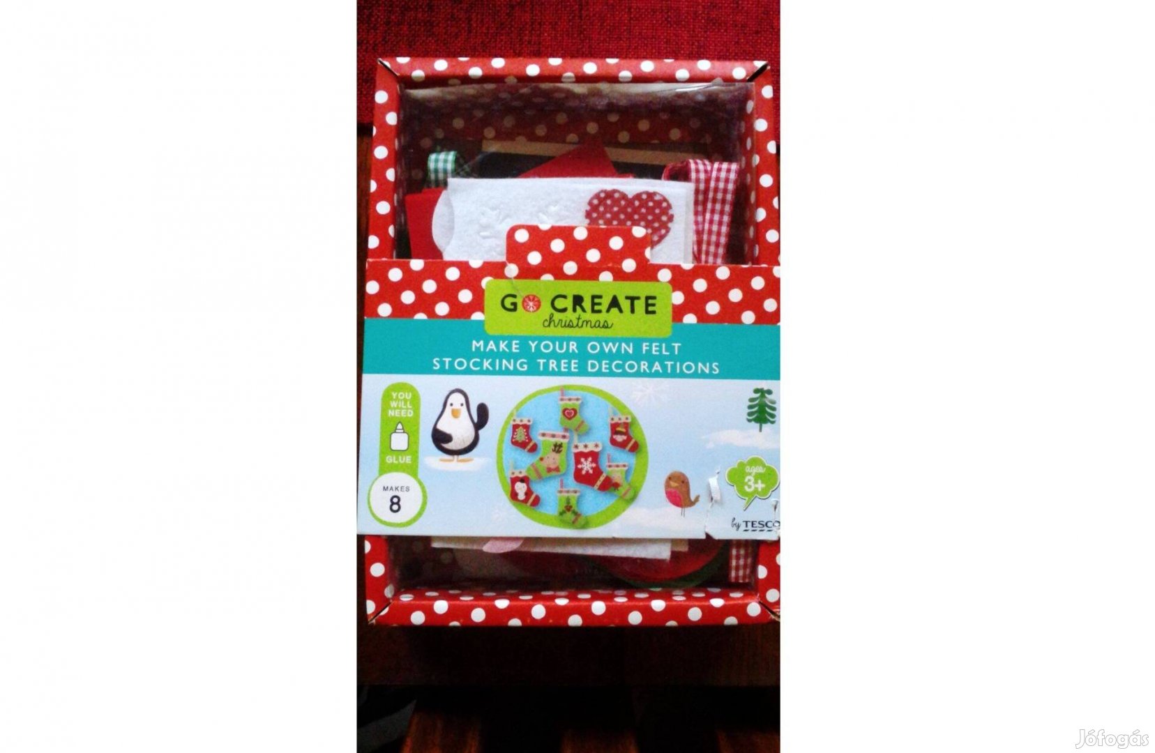 Barkács DIY csomagok ajándék dísz készítéséhez bontatlan