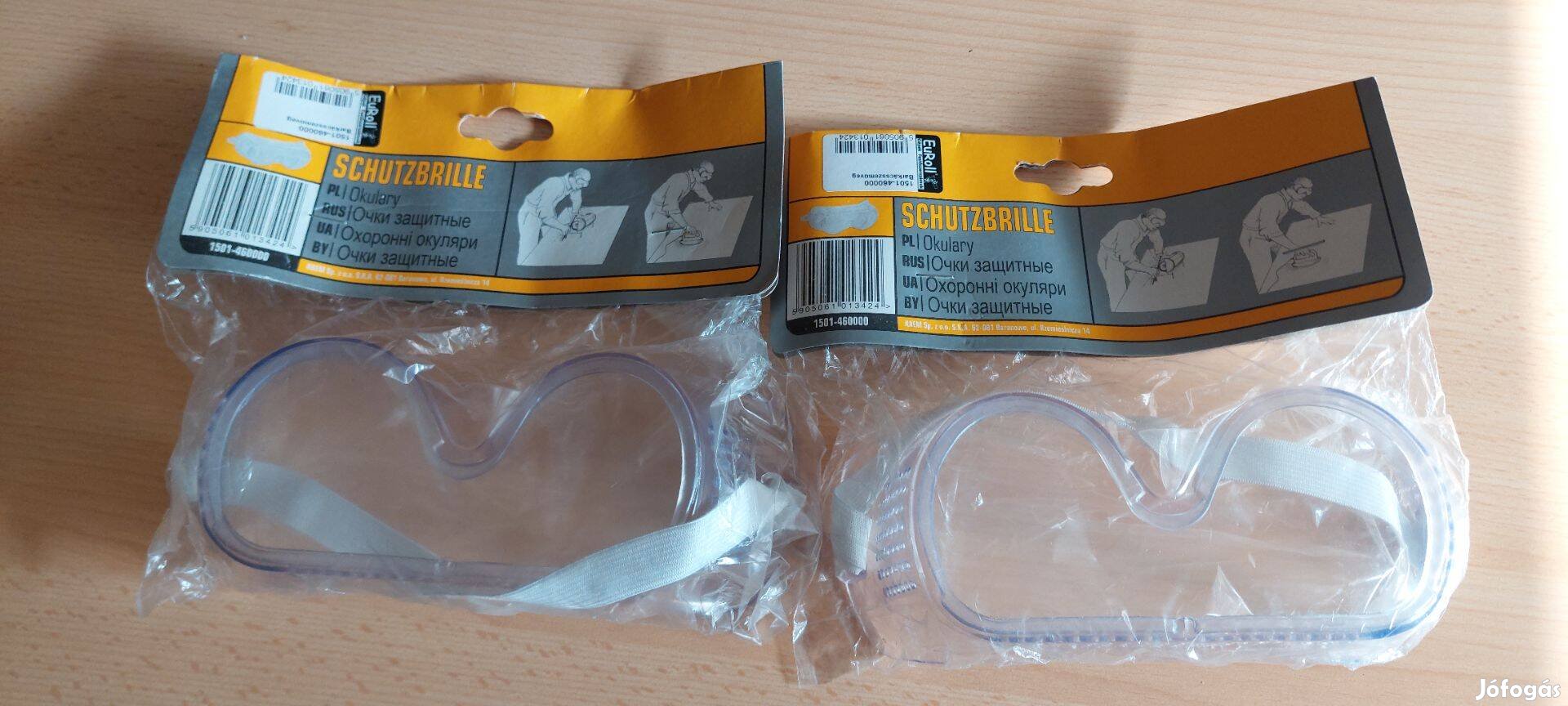 Barkácsszemüveg 2db eladó-Új