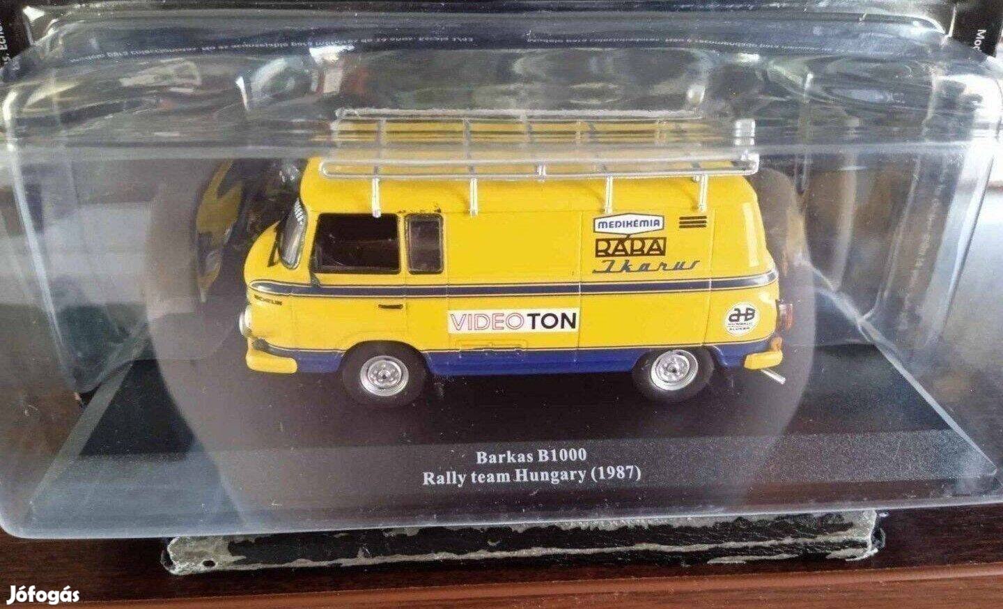 Barkas B1000 Rally Team Hungary kisauto modell 1/43 Eladó