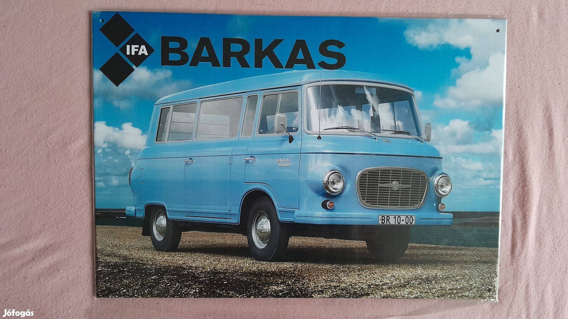 Barkas fali dekorkép 30x40cm lakásba, garázsba