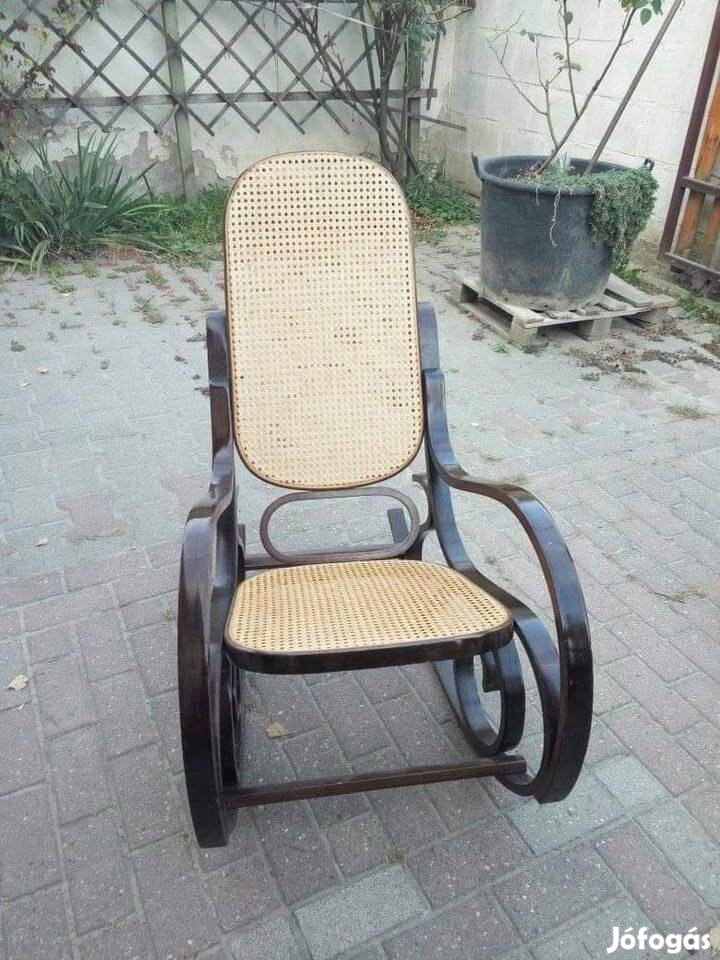 Barna hintaszék