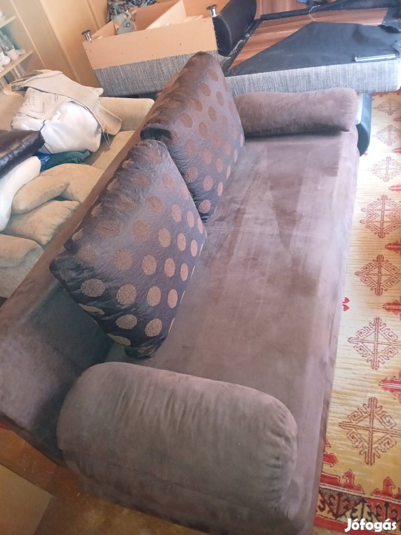 Barna kihúzhatós kanapé! 