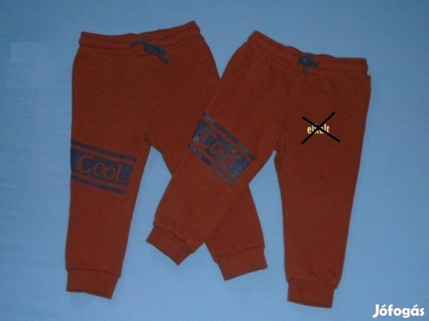 Barna színű jogger nadrág 12-18 hó méret 86