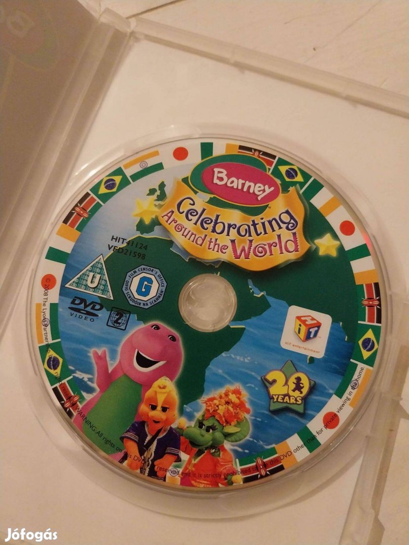 Barney angol nyelvű dvd-k