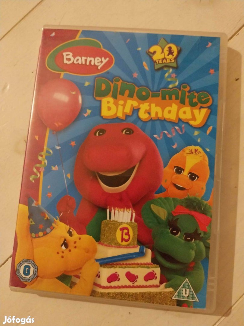Barney angol nyelvű dvd-k