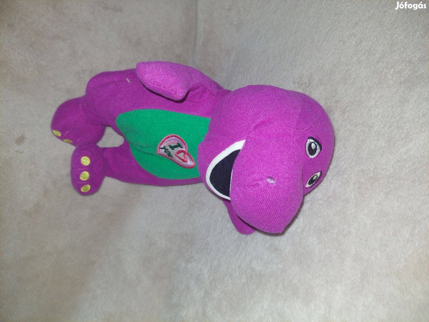 Barney zenélős 25 cm