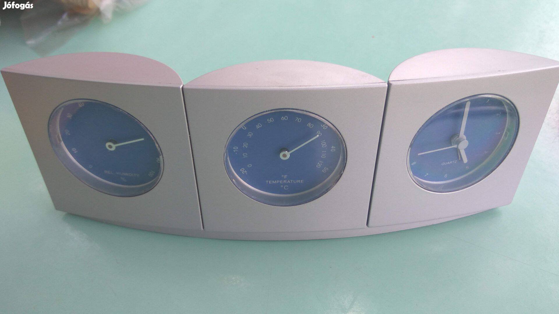 Barométer Időjárás állomás Mechanikus asztali óra