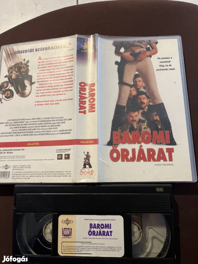 Baromi őrjárat Vigjáték vhs