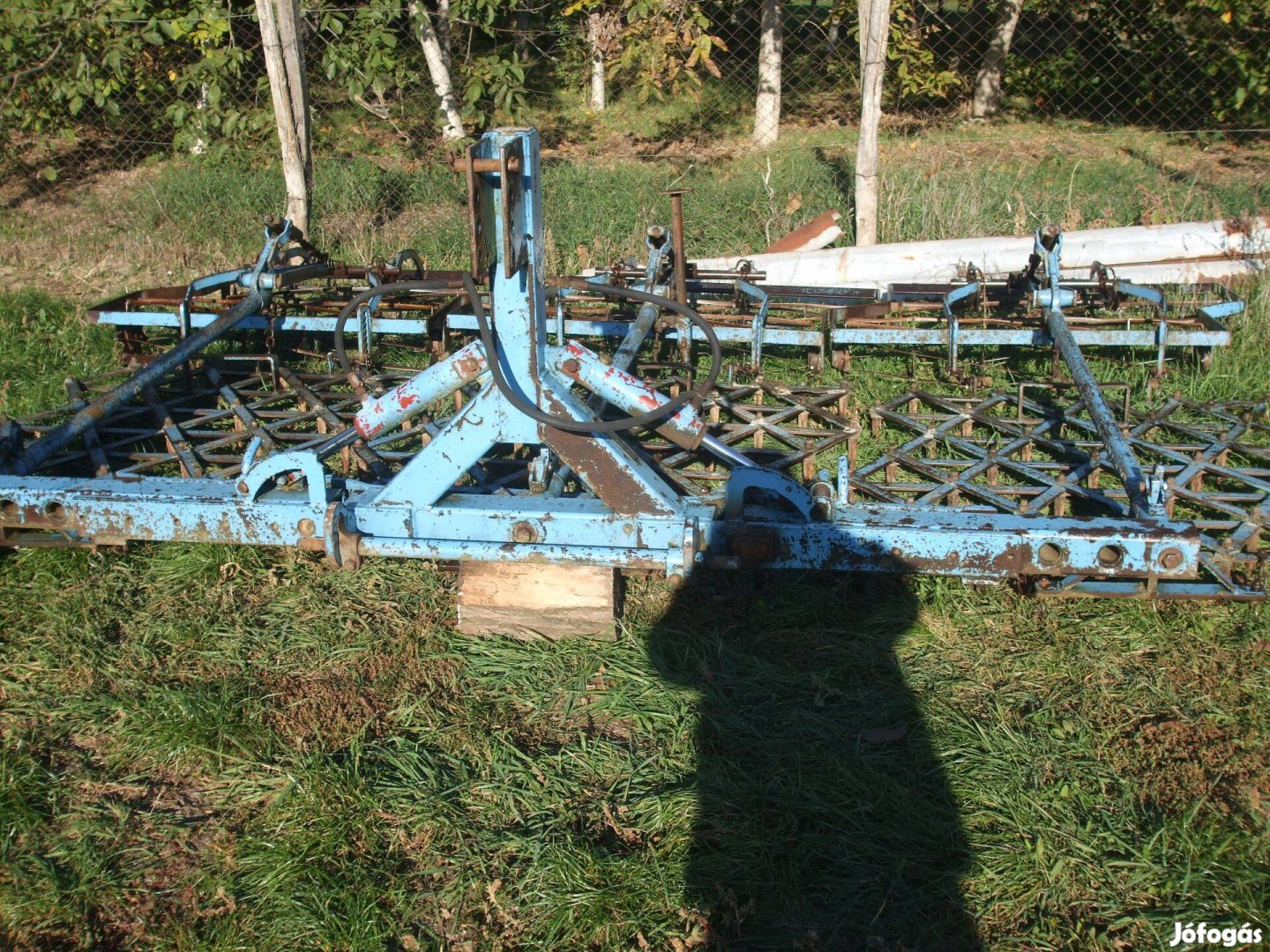 Barona lemen dupla rőgtőrős 420 cm munkaszéles