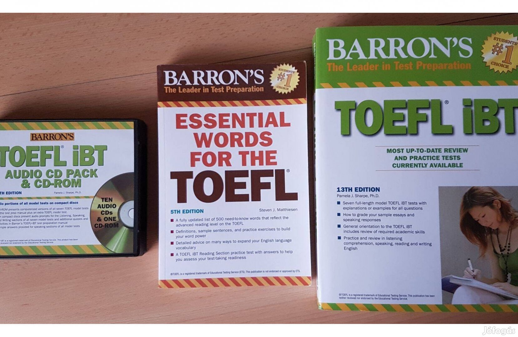 Barron's TOEFL IBT Superpack (2 könyv + CD)