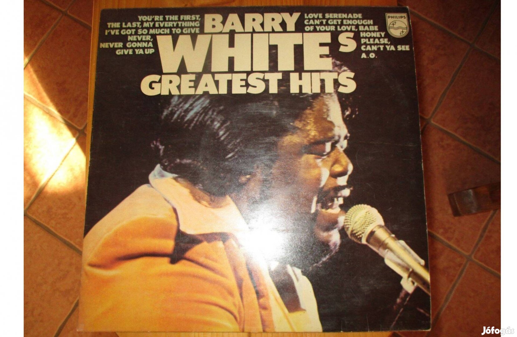 Barry White Greatest hits bakelit hanglemez eladó