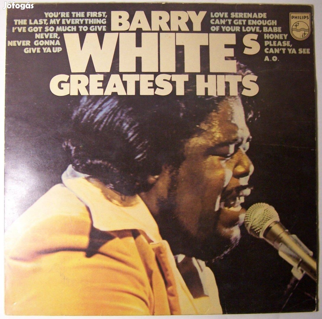 Barry White Greatest Hits EX állapotú LP