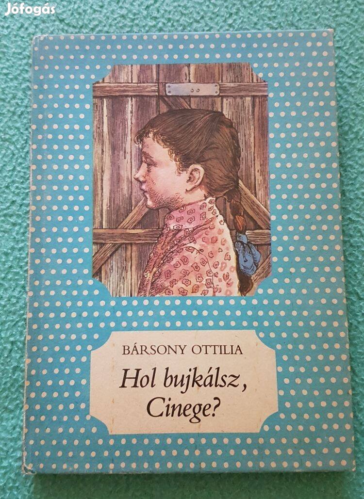 Bársony Ottília: Hol bujkálsz, Cinege? könyv (Móra)