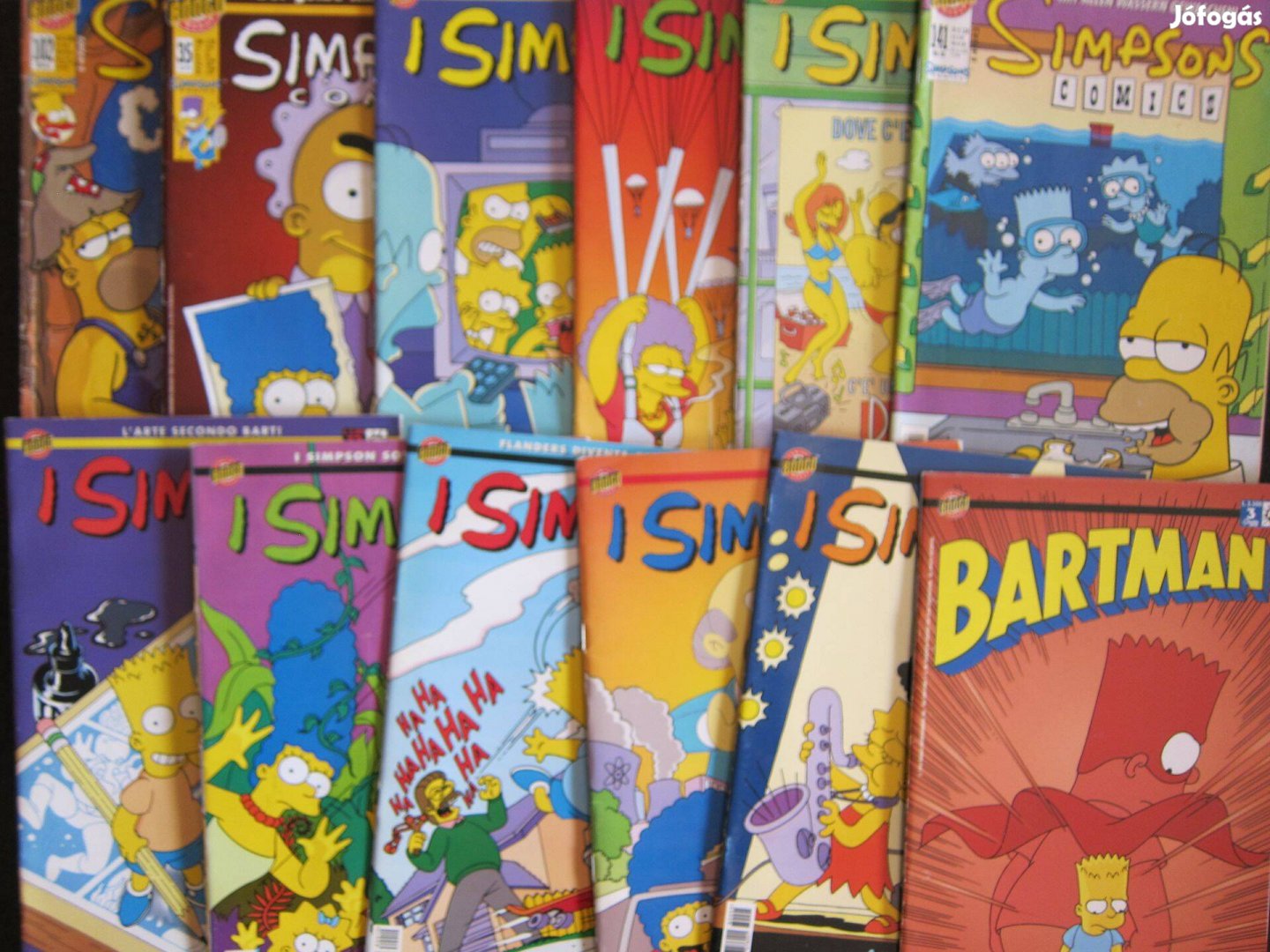 Bart Simpsons - Képregény retro külföldi 12db