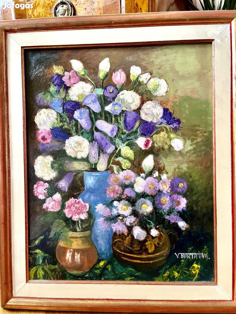 Barta Eva Virag csendelet , festmeny