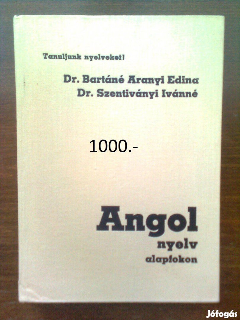 Bartáné Angol nyelv alapfokon