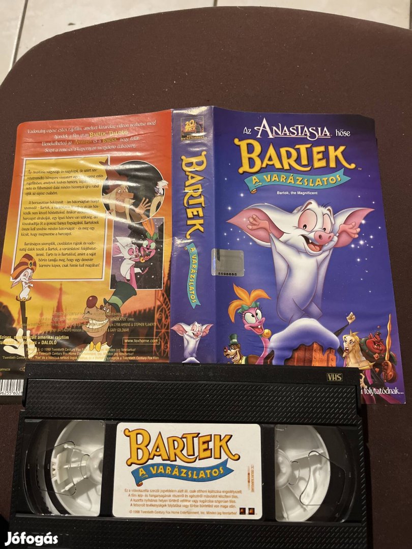 Bartek mese vhs