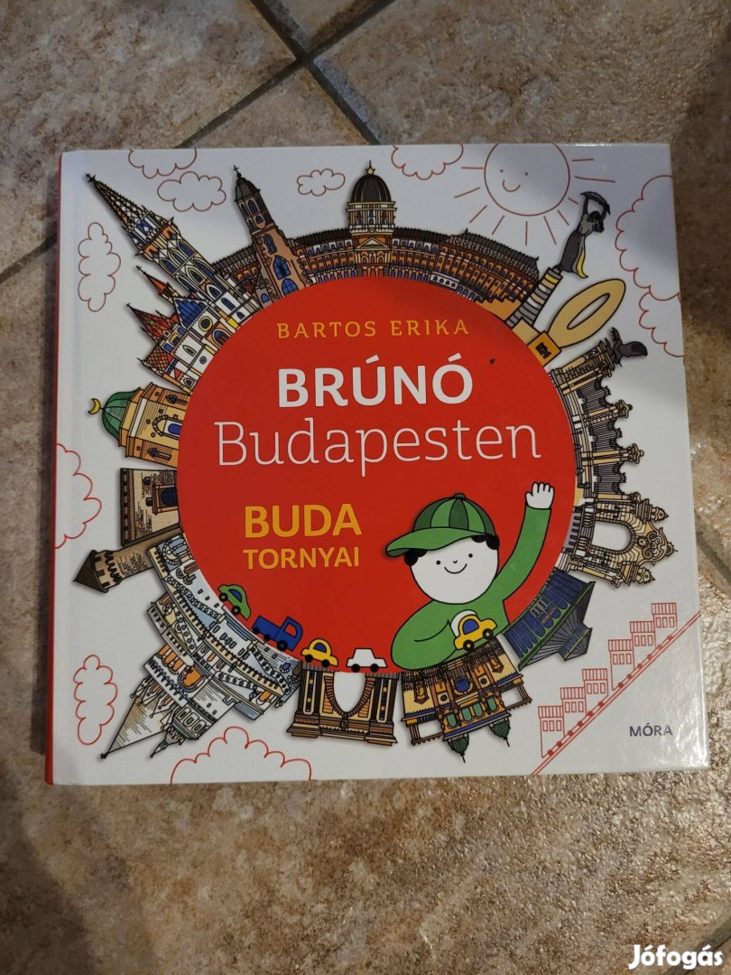 Bartos Erika: Brúnó Budapesten, Buda, kitűnő állapotban lévő könyv