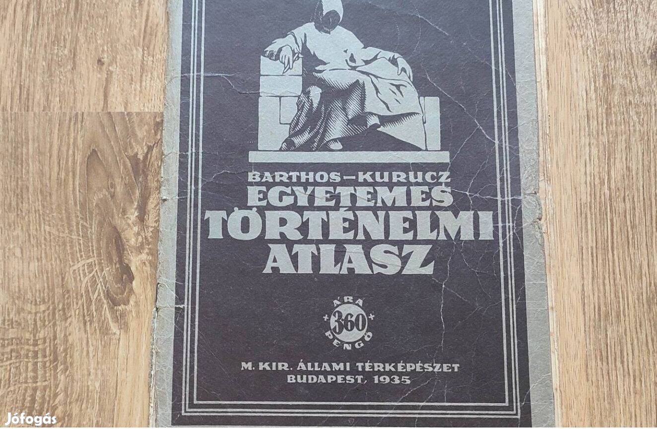 Bartos Kurucz egyetemes történelmi atlasz