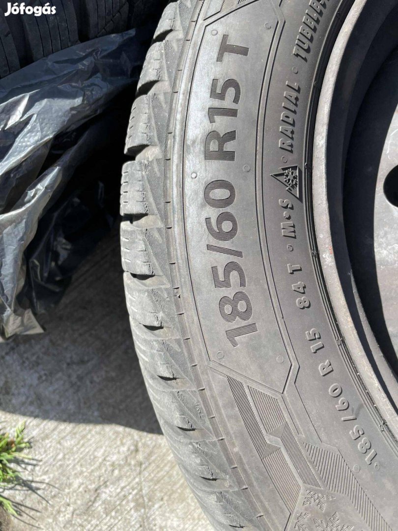 Barum Polaris 5 téli gumi szet lemezfelnire szerelten eladó