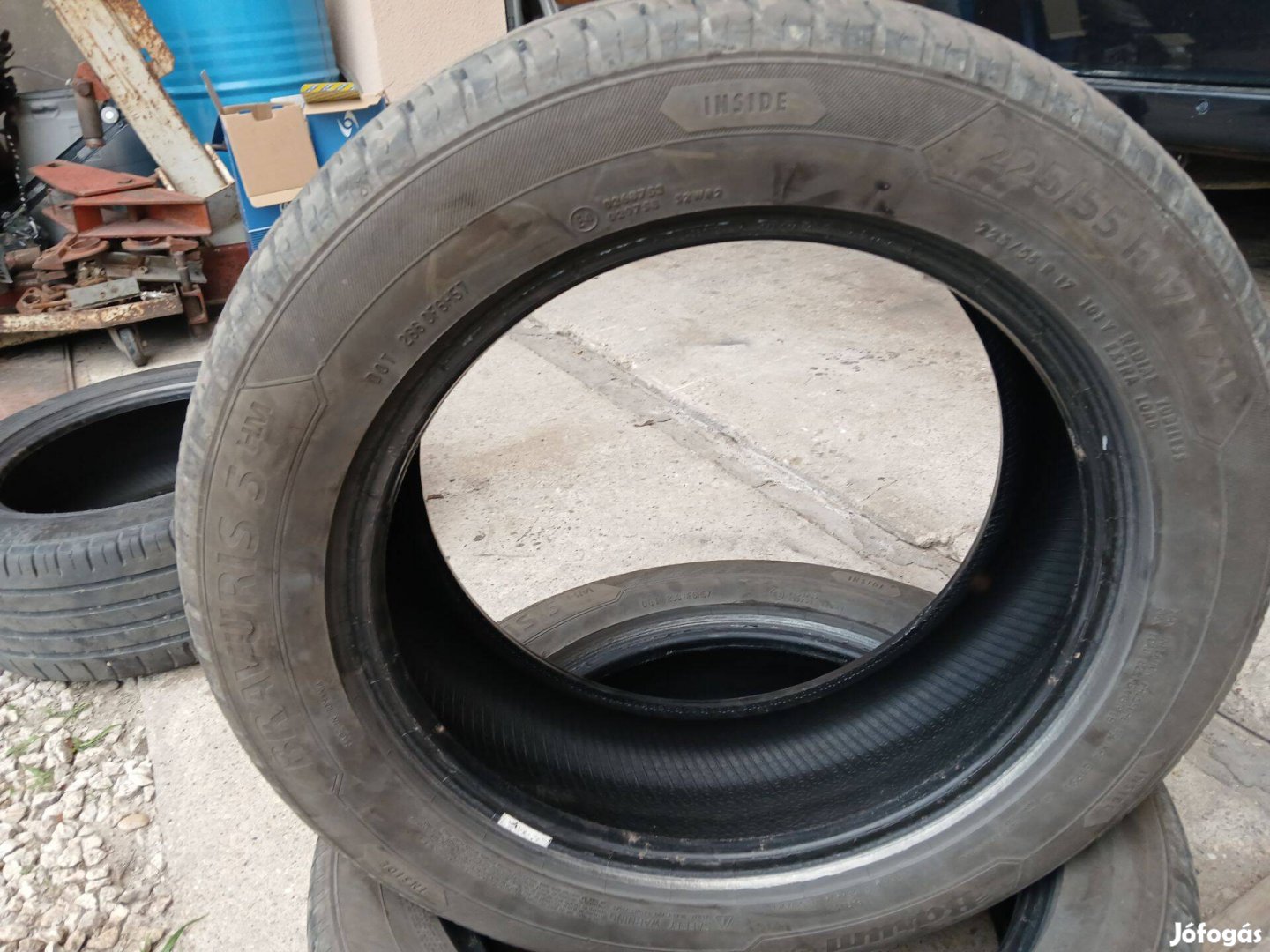 Barum nyári gumi 225/55 R17Y XL