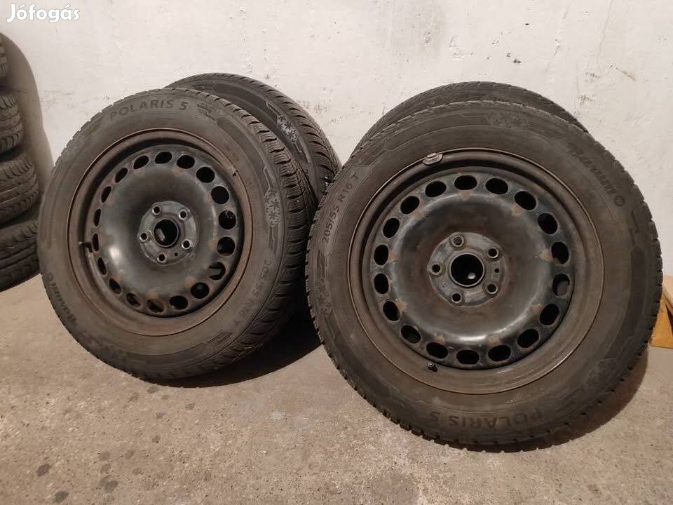 Barum téli gumi 205/55 R16 lemezfelnin vagy külön