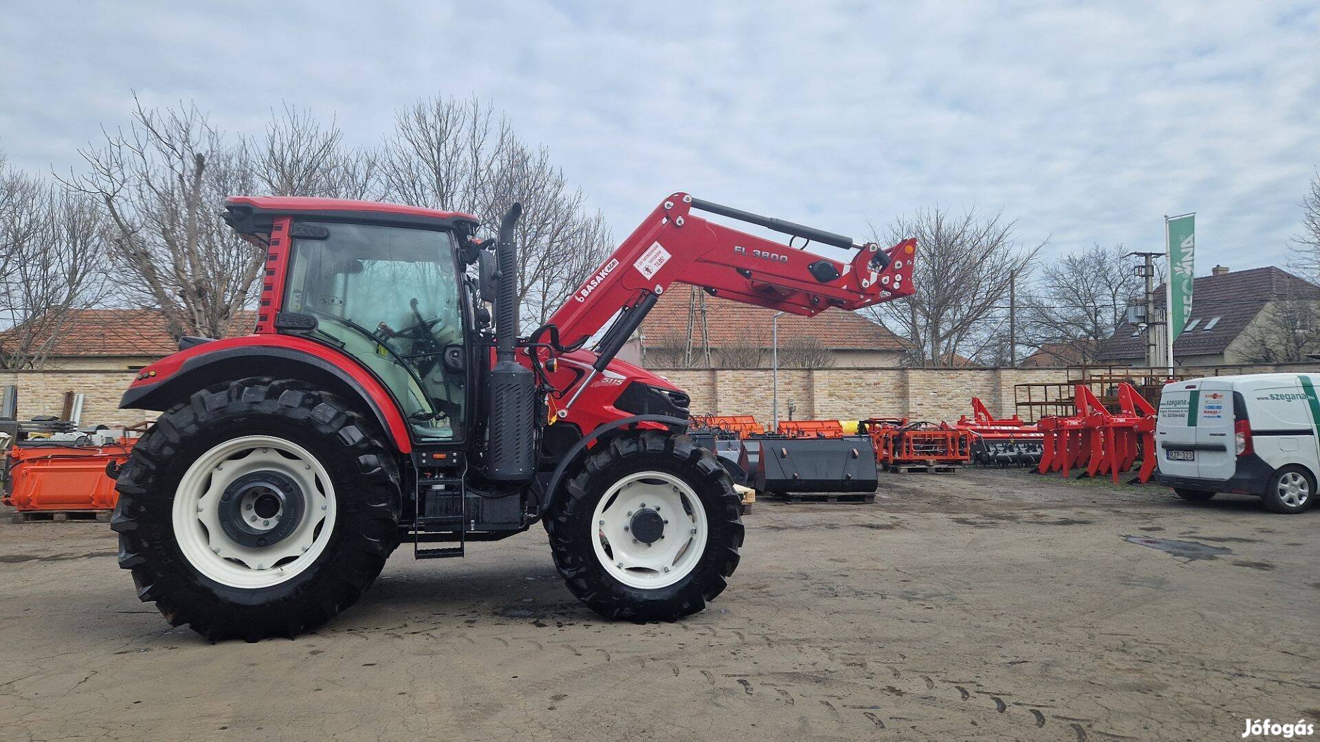 Basak 5115 traktor FL3800 rakodóval Akciós áron eladó!