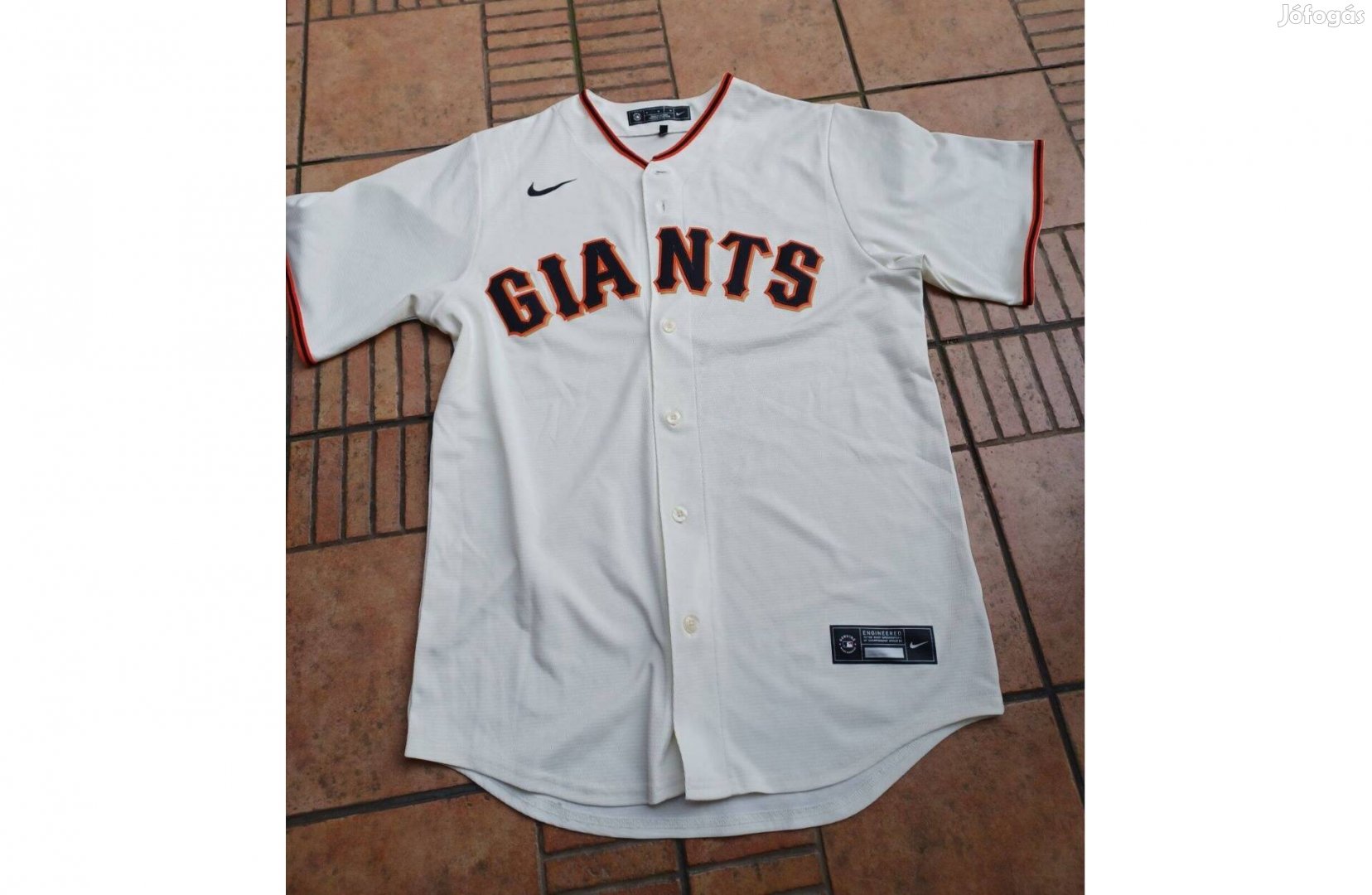 Baseball Giants mez Nike pulóver M L