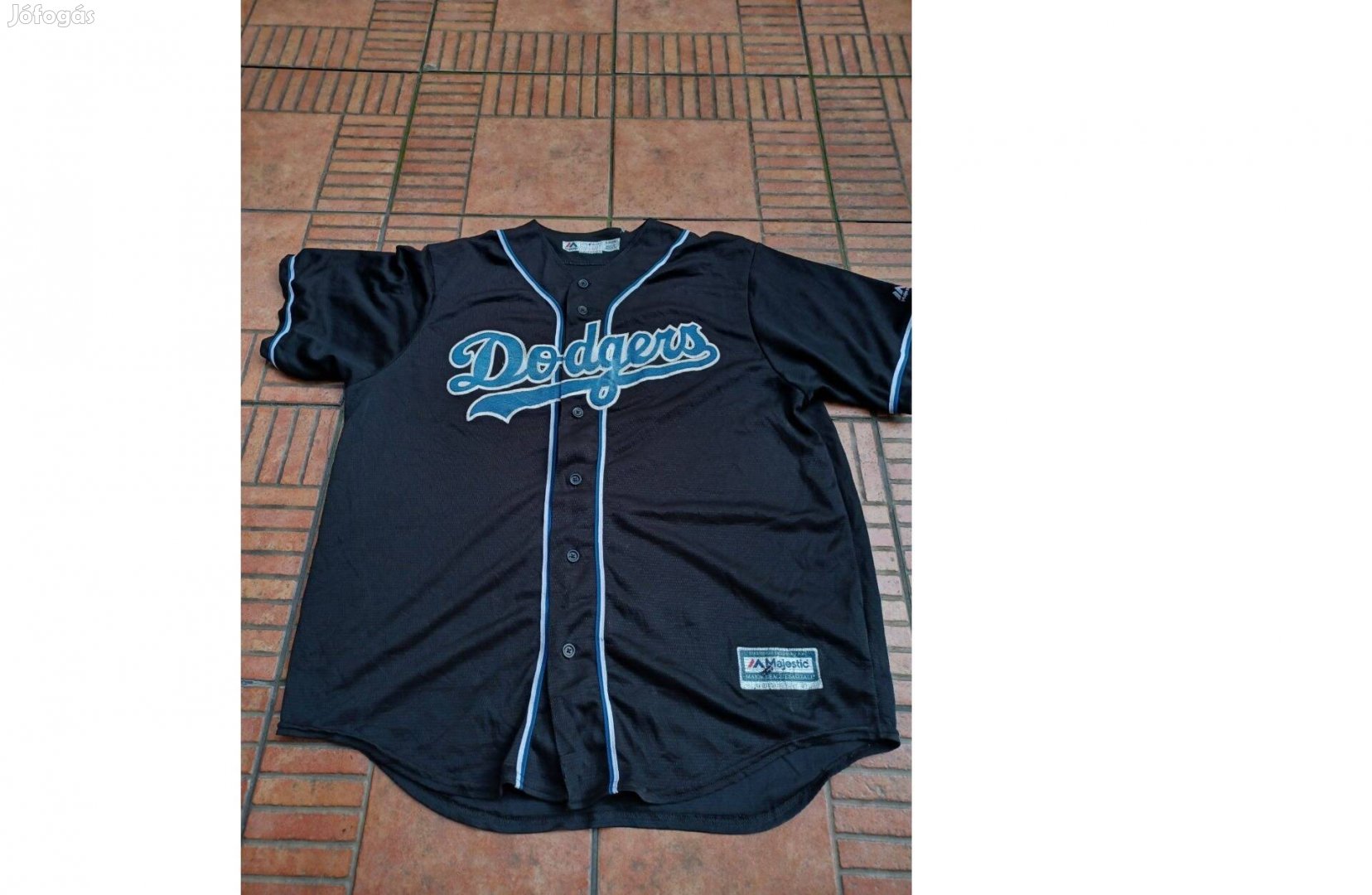 Baseball mez Dodgers pulóver XL XXL