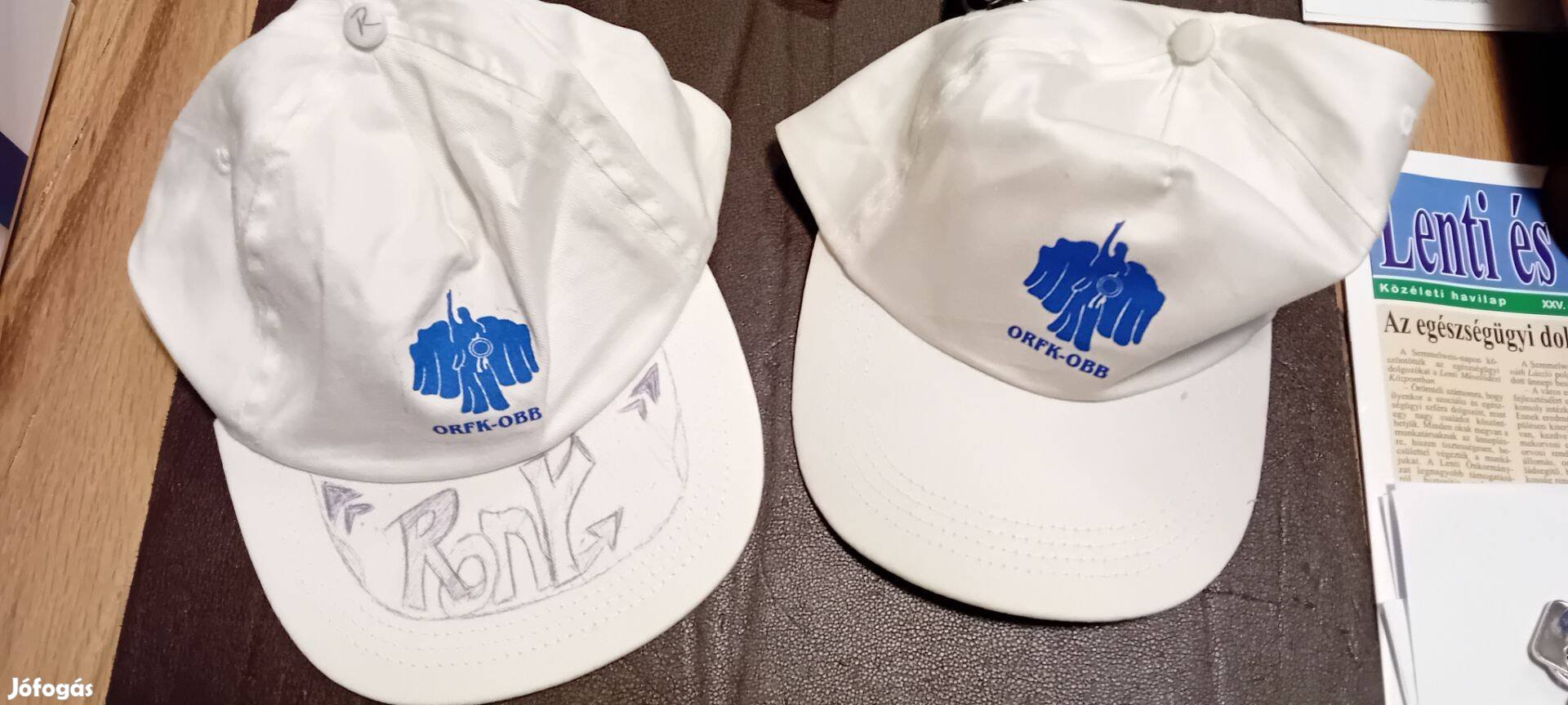 Baseball sapka hófehér orfk obb egyedi ,emlék eladó ,új