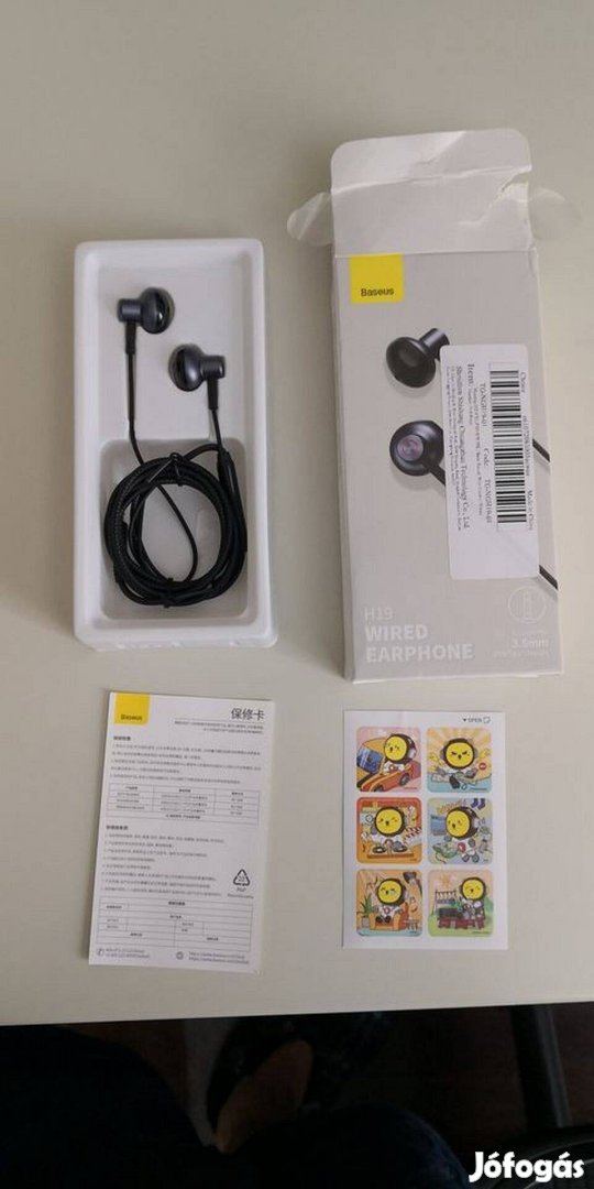 Baseus Encok H19 fülhallgató, headset