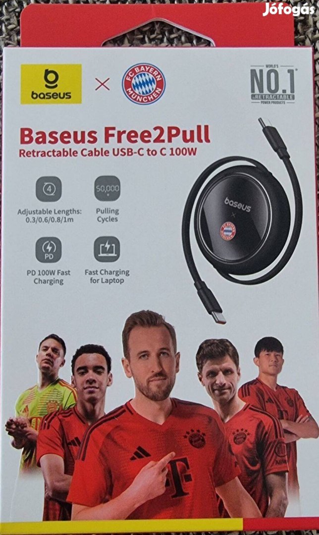 Baseus Free2Pull 100W USB-C kábel eladó