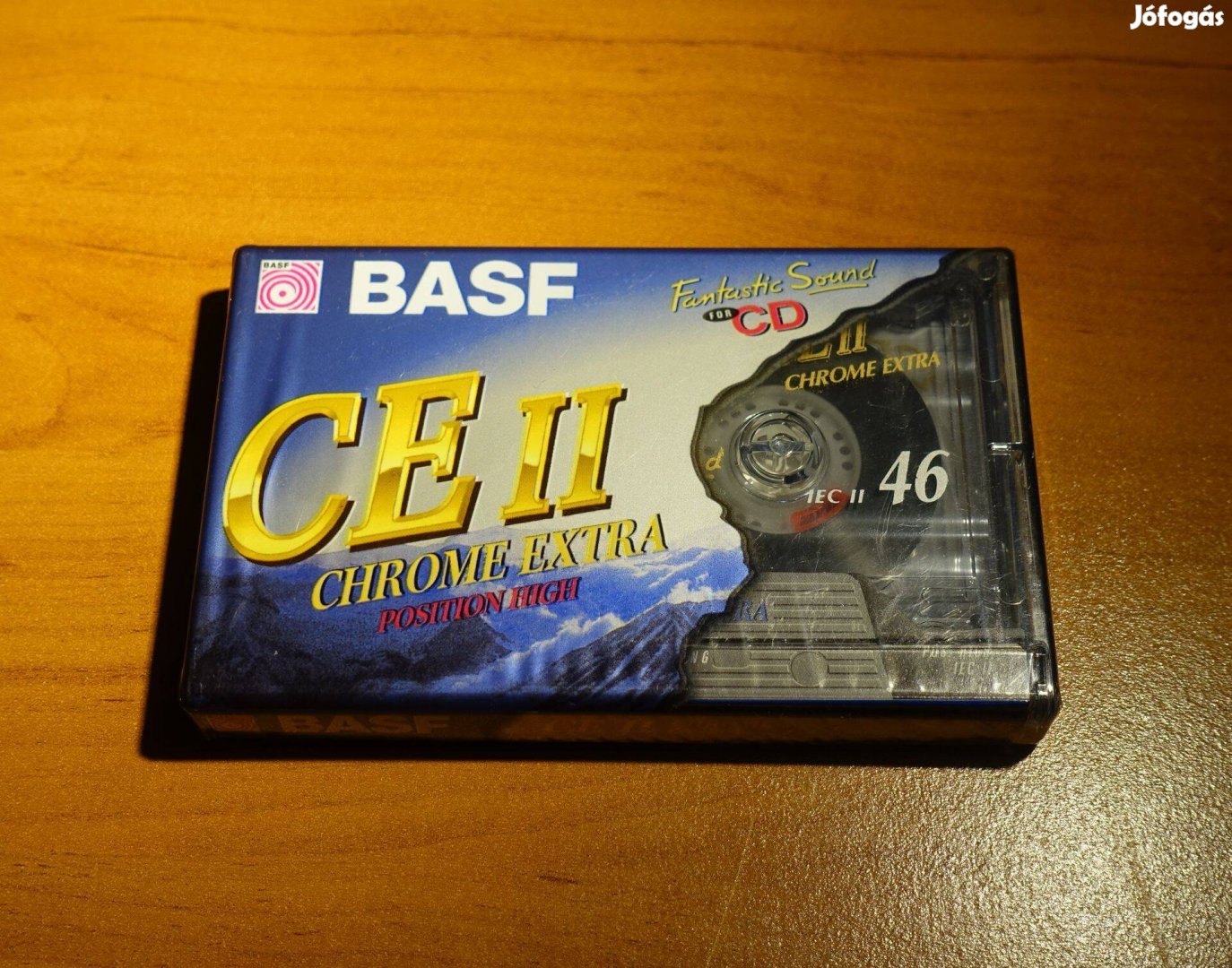 Basf Chrome Extra 46 bontatlan krómos kazetta deck 1995