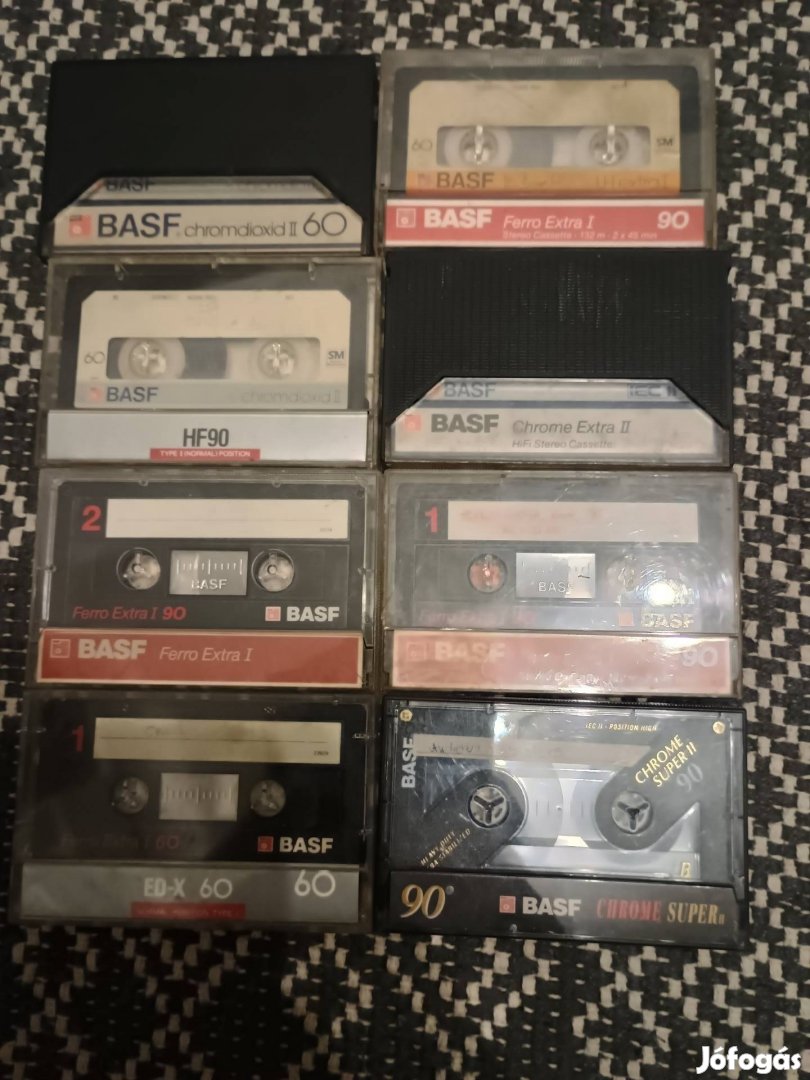 Basf kazetta csomag 8db 7.