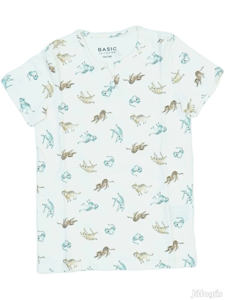 Basic Collection Új címkés Fiú Póló Méret 140